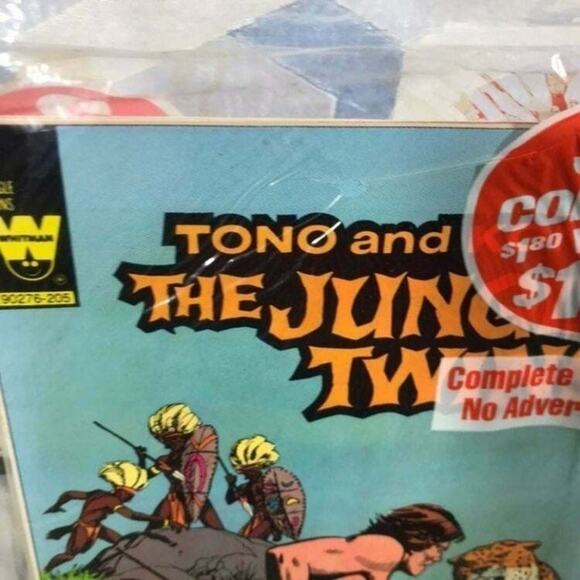 Whitman 3 Value Pack: Tragg 9, Jungle Twins 18, and Brothers Of The Spear 18 - Picture 3 of 9